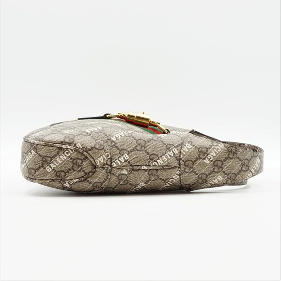 New in Box Gucci x Balenciaga The Hacker Project Small Jackie 1961 Hobo Bag - Picture 7 of 13